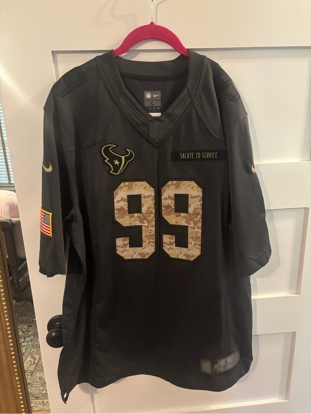 Nike Salute to Service Texans Jersey